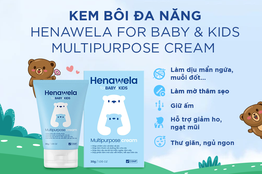 Bôi kem giữ ấm cho bé khi nằm điều hòa: Bí quyết giúp bé giảm ho, ốm vặt